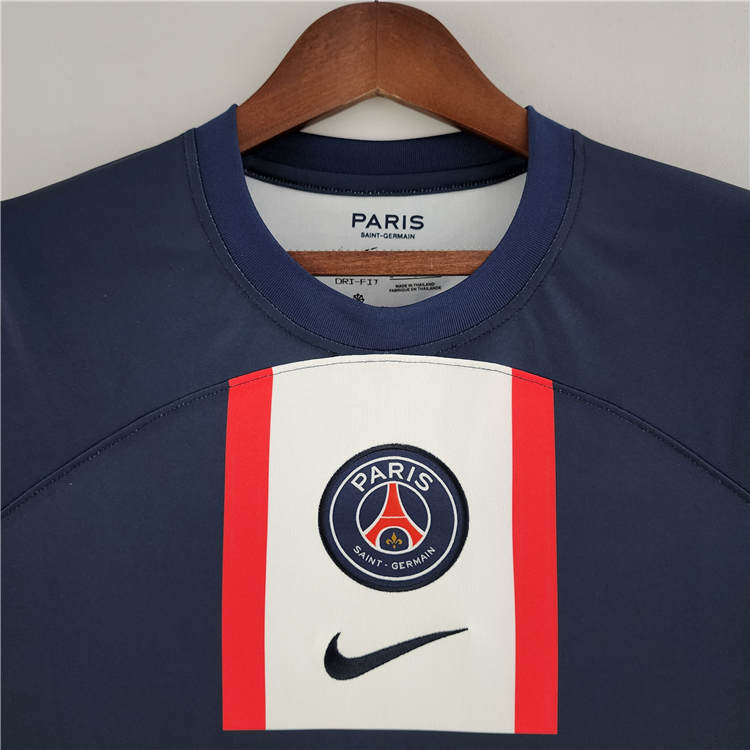 Paris Saint Germain 22/23 Home Navy PSG Soccer Jersey Football Shirt - Click Image to Close